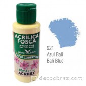 Краска акриловая матовая ACRILEX 60мл 3560.0921 голубой Бали